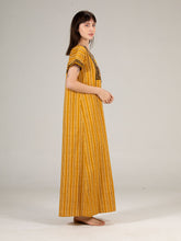 Evolove Women's 100% Cotton Printed Maxi Nighty Sleepwear Super Comfortable & Soft Cotton